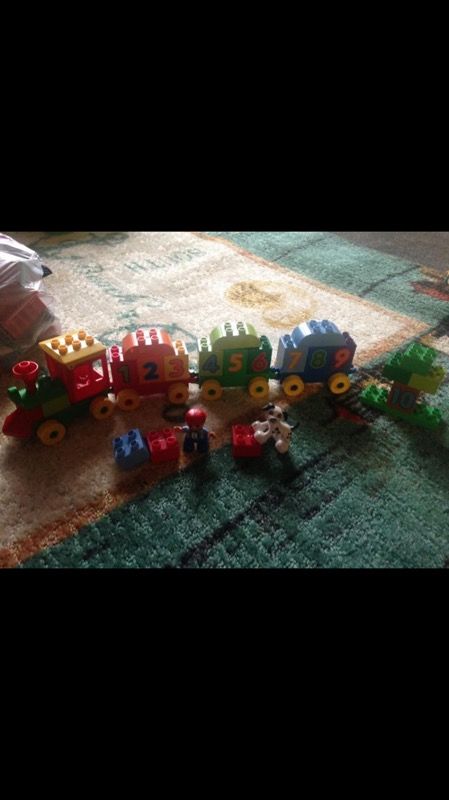 Lego Duplo Number Train