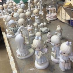 Precious Moments Porcelain Lot! (36)