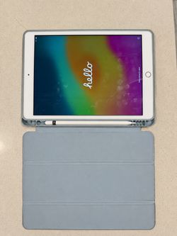 iPad 7th Gen 32GB + Genuine Apple Pencil + Case