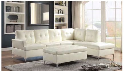 White Sectional Sofa