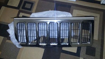 Jeep commander chrome grill