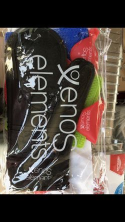 Xenos elements silicone oven mitts and pots holders