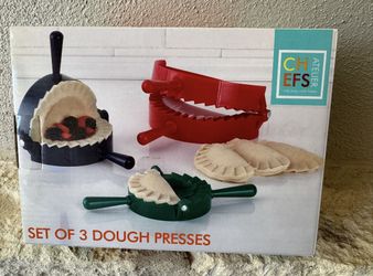 DOUGH PRESS Turnover Dumpling Pierogi Pocket Empanada Makers