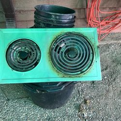 Two Free Downdraft Burners