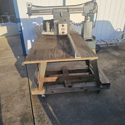 Scrap Metal Table Saw