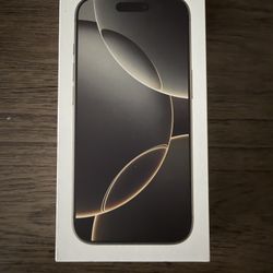iPhone 16 Pro, Natural Titanium, 512GB Unlocked, Under Warranty 
