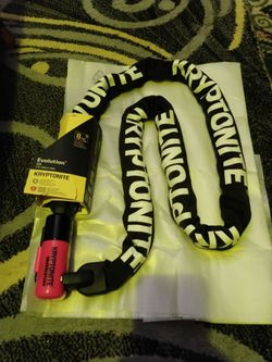 Kryptonite Evolution 5ft chain & Lock