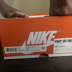 Men's Nike AJKO 1 Low Black/Varsity Red-Sail (DX4981 006)