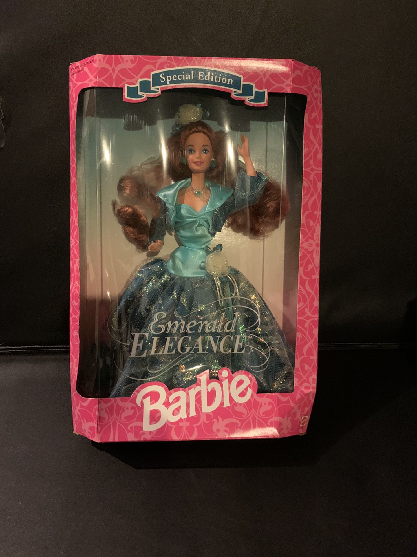 Mattel Emerald Elegance Barbie Vintage 1990’s