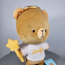16" Milk And Mocha Bear Angel Costume Plush 