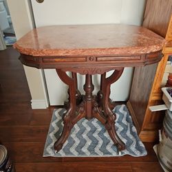Antique Marble Table 