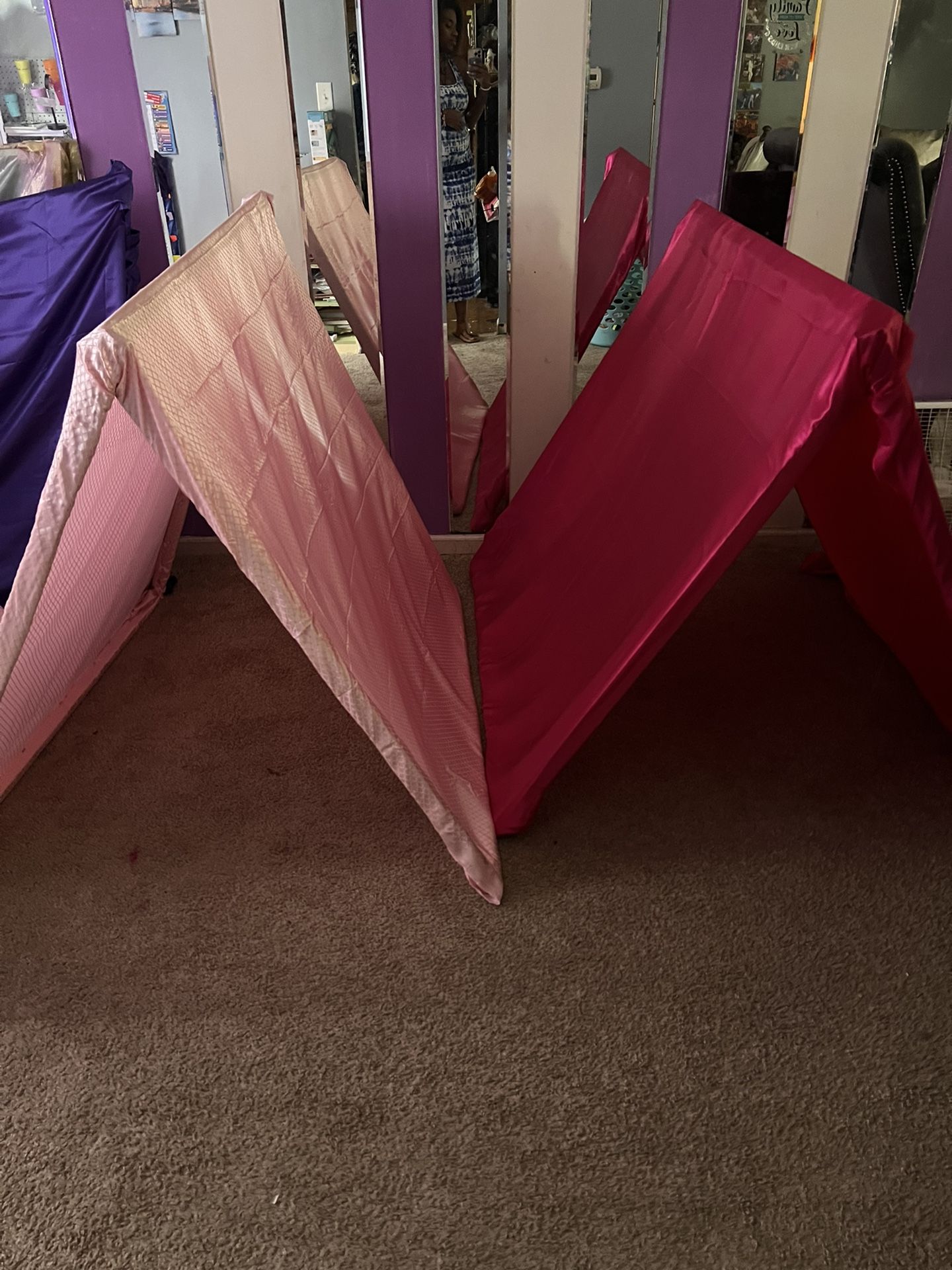 Tents For A Sleepover Party