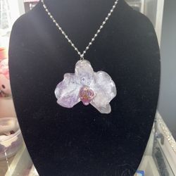 Collares De Flores Naturales En Resina 