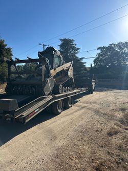 Molino mulcher skid steer bobcat