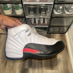 Jordan 12 Red Taxi Size 10
