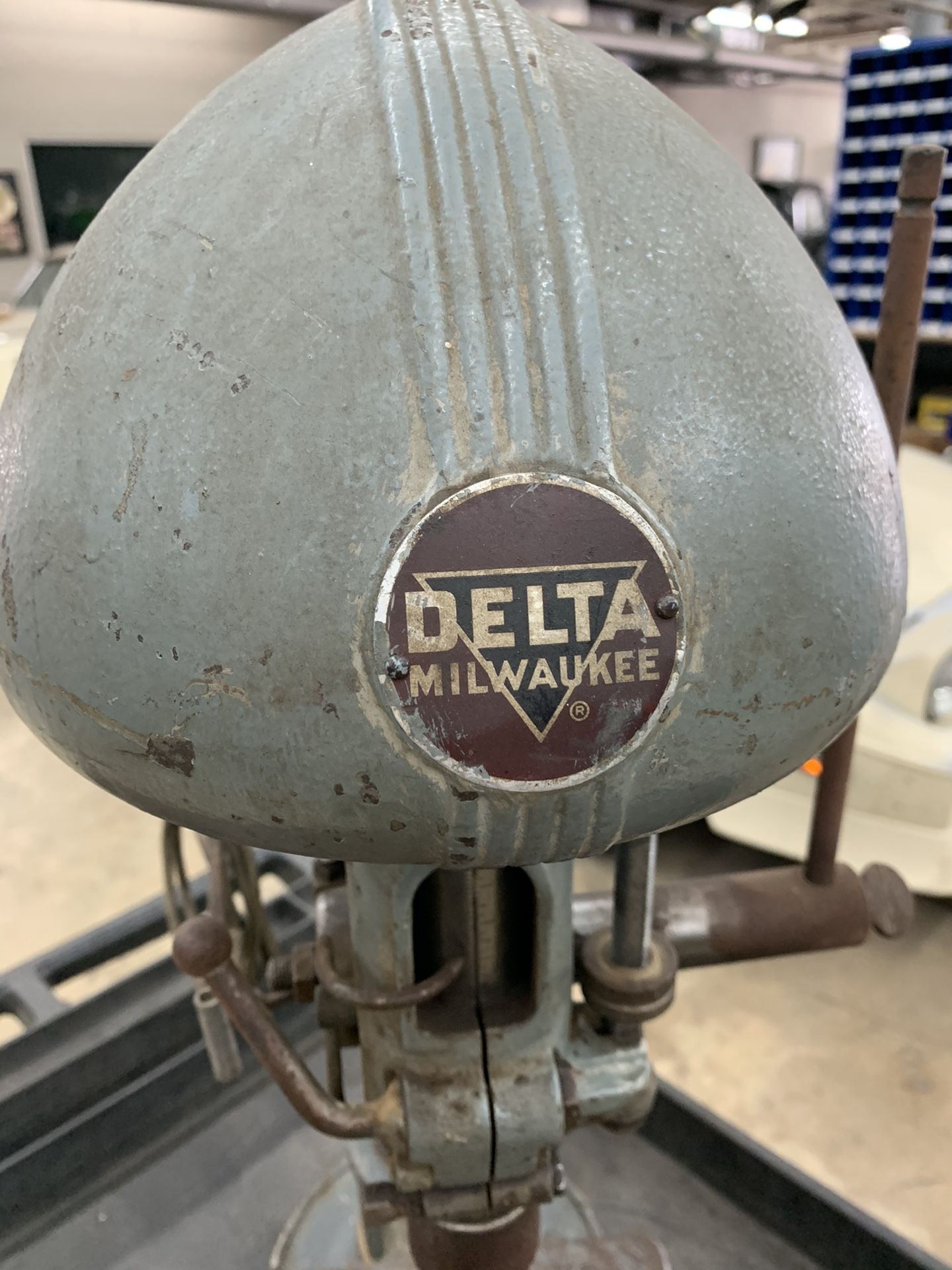 Vintage Antique Delta Milwaukee Drill Press 1974