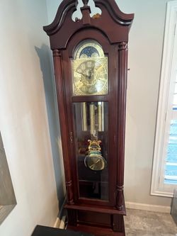 German Hermle Grandfather Clock