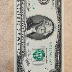 1976 2 DOLLAR BILL