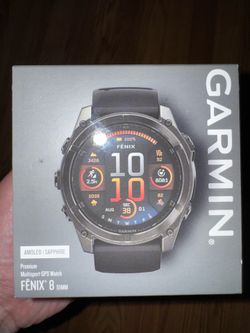 Garmin Fenix 8-51mm Sapphire/Amoled