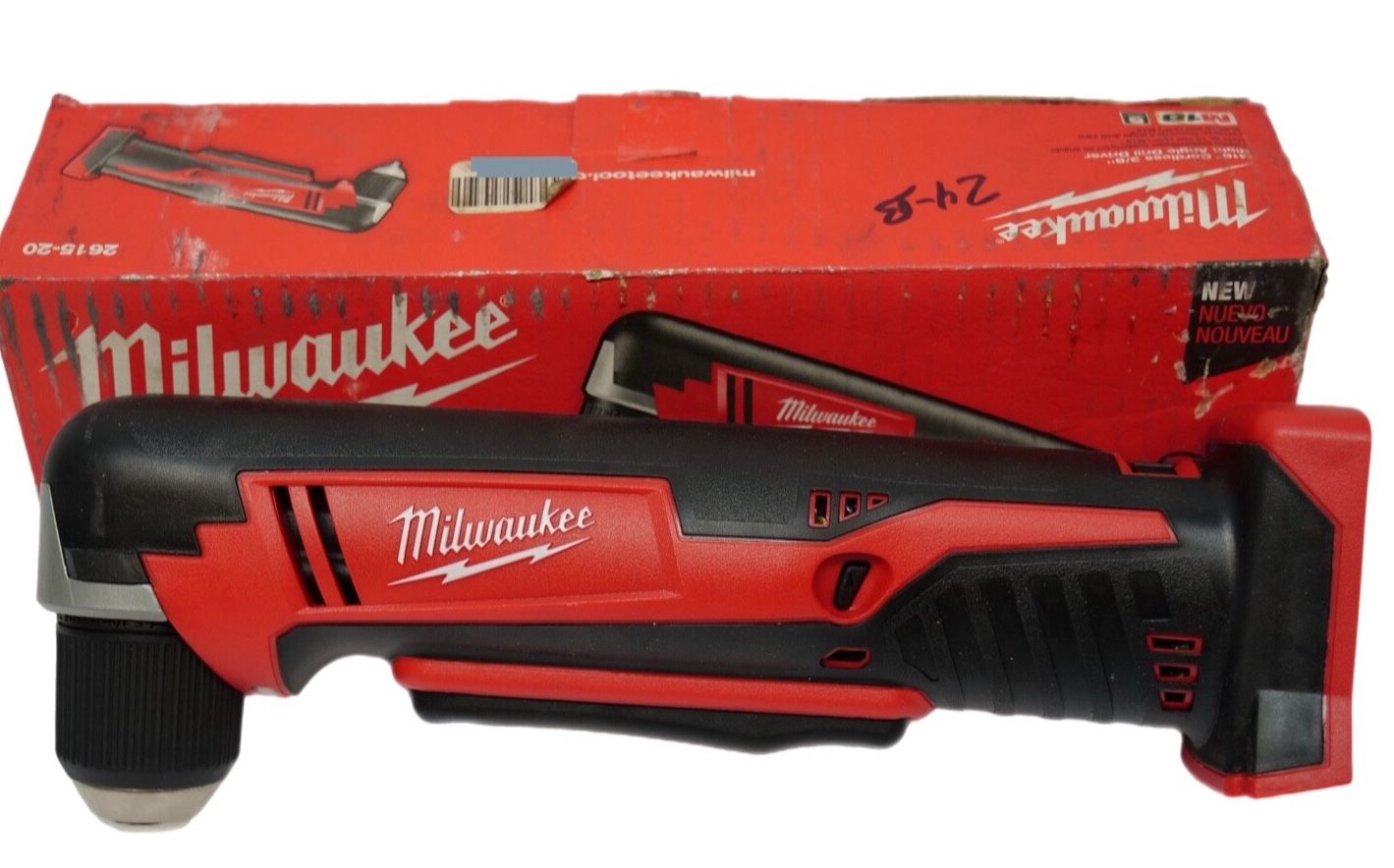 New Milwaukee 2615-20 18V Cordless 3/8” Right Angle Drill Tool Only Mens Accessories NO Hilti Makita Dewalt tools