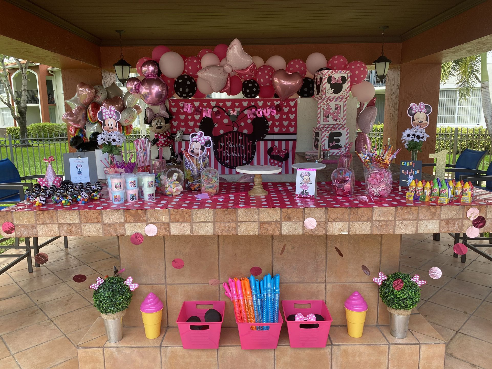 Minnie Mouse 1st Birthday Party Supply