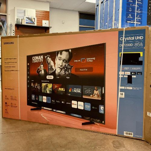 Samsung 85-Inch 4K Crystal LED Smart TV UN85DU7200D
