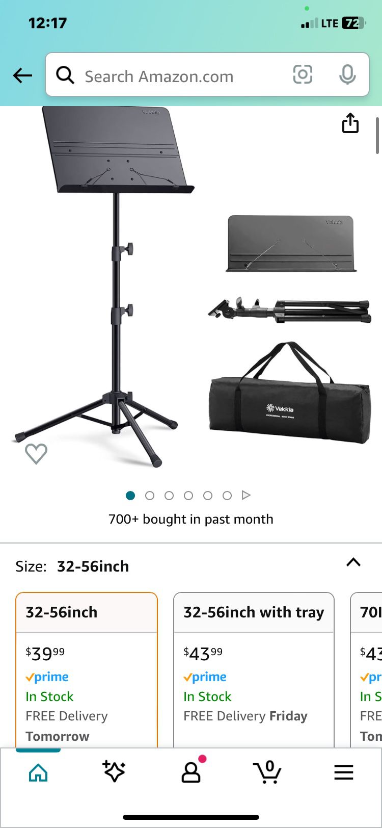 Portable Music Stand 