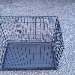 Medium Size Dog Cage In Excellent Condition 