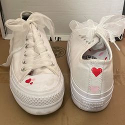 White Converse Sneakers
