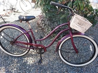 Purple Beach Cruiser 