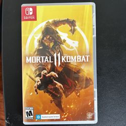 Nintendo Switch Mortal Kombat 11 Game Card