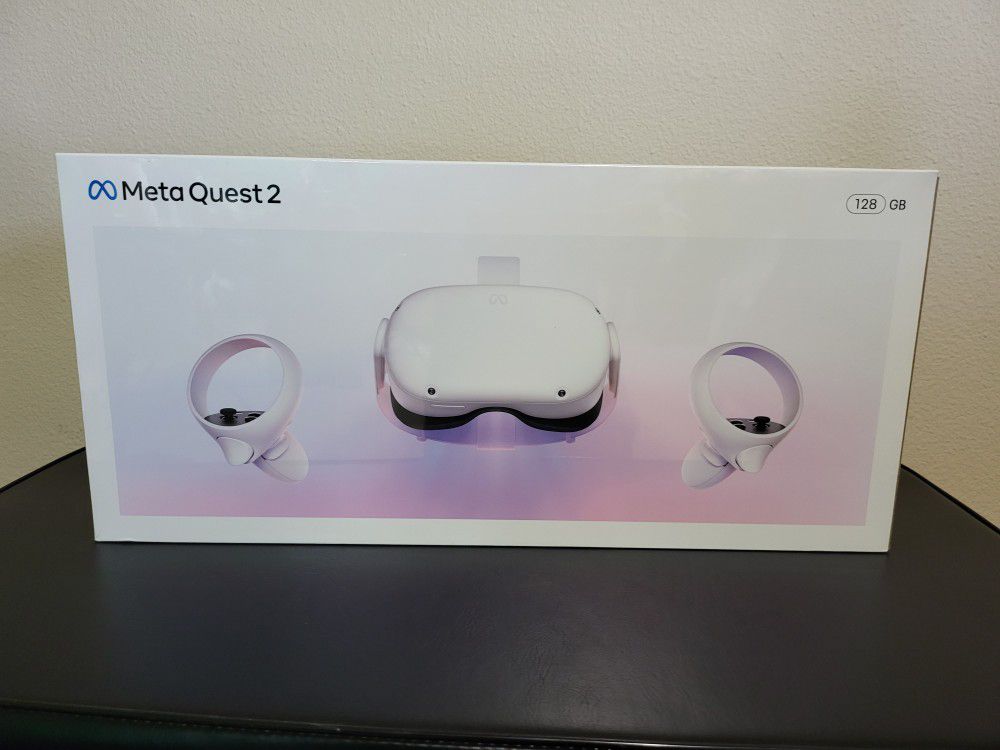 Meta (Oculus) Quest 2 (128gb) VR Standalone Headset - Brand