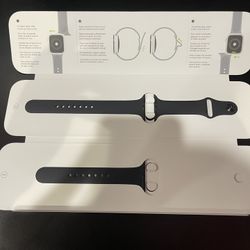 OEM Apple Watch Sport Band - Black - S/M/L 44mm