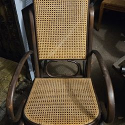 Antique Thonet Bentwood Rocker Armchair Rocking Chair