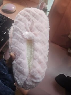 Pink Slippers For Women - Size 8/9 - New