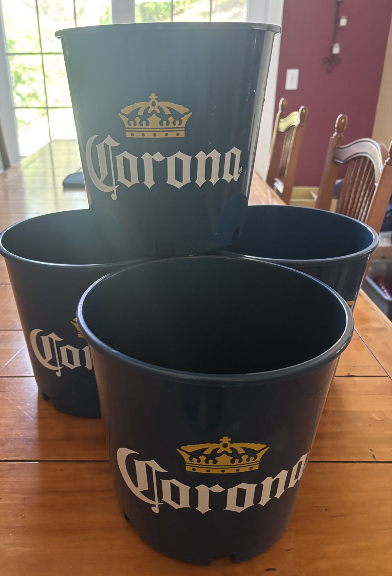 Corona Blue Beer buckets 