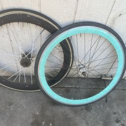 Fixie Bicycle Tires And Rims 
