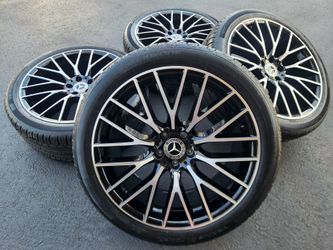 20" Mercedes Benz S-class OEM Wheels and Tires