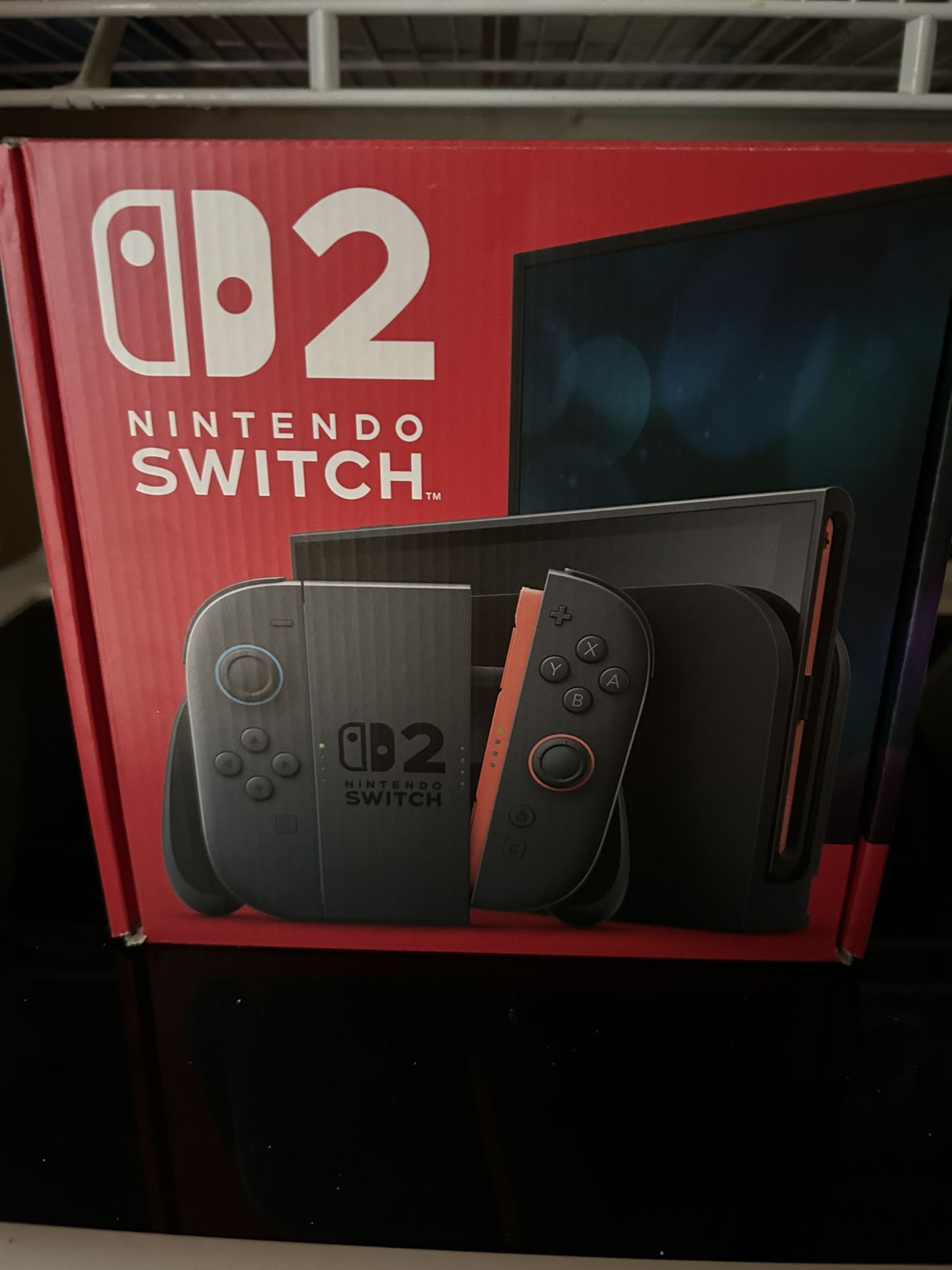 It’s a brand new Nintendo switch too in the box steel