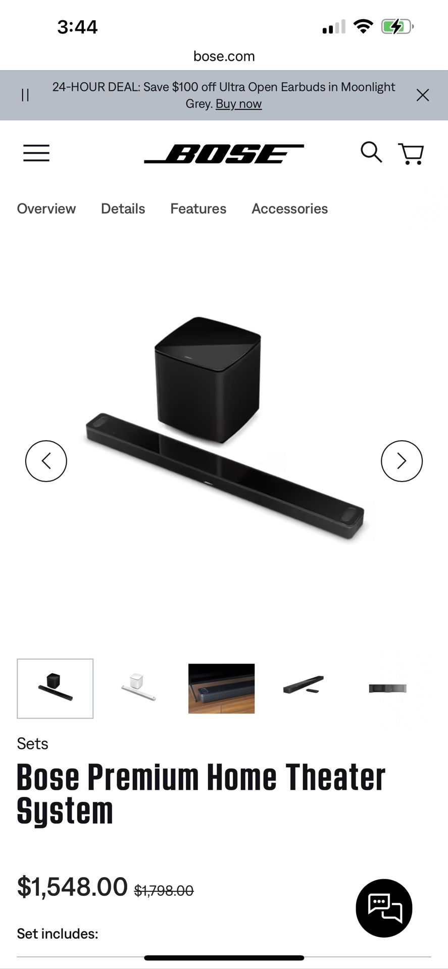 Bose Premium Home Theater System HALF PRICE 