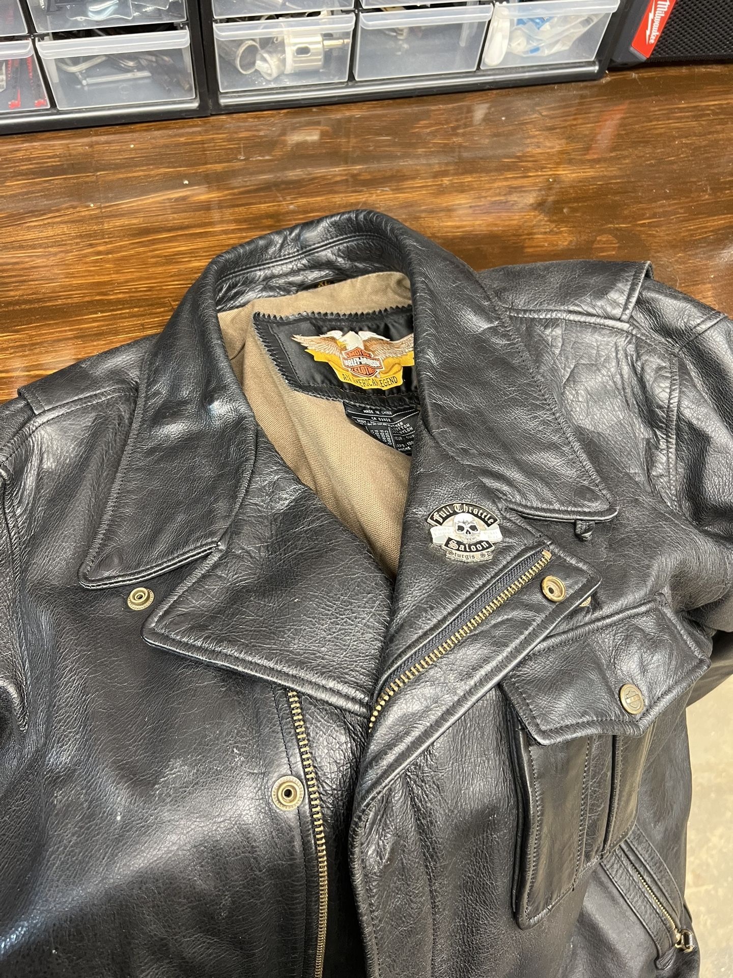 Men’s XL Black Harley Davidson Jacket