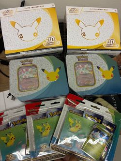 Pokemon 30th anniversary pokemon cards