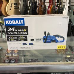 Kobalt 24V Max Brushless Chainsaw Kit