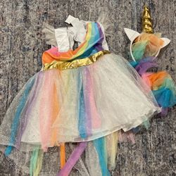 Girls Unicorn Costume