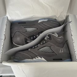 Size 7Y - Jordan 5 Wolf Grey