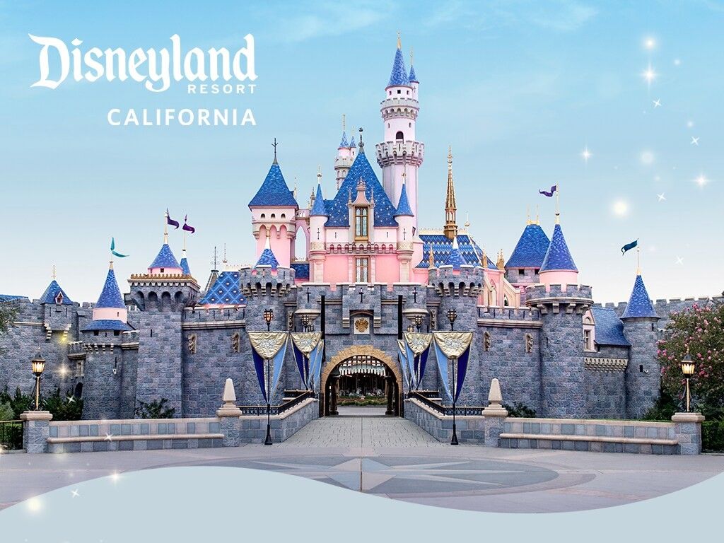 2 Adult Disneyland Resort 2-Day 1 Park Each Day W Lightning Lane Multi-Pass E-TICKET