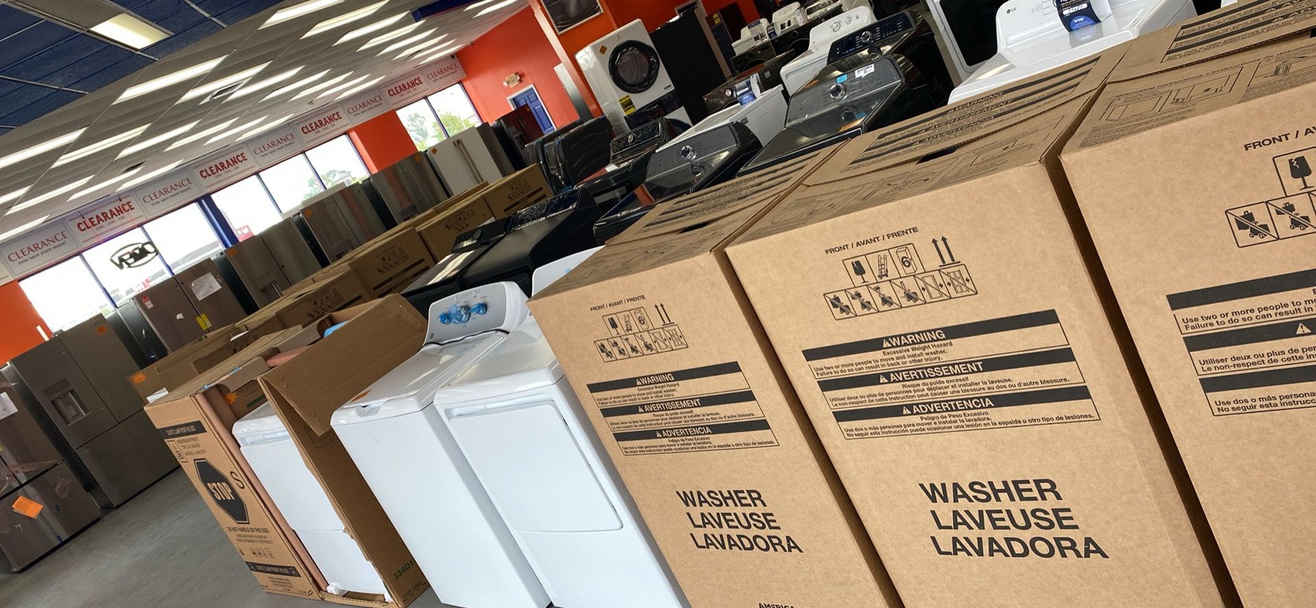 Washer And Dryer Sets In Box