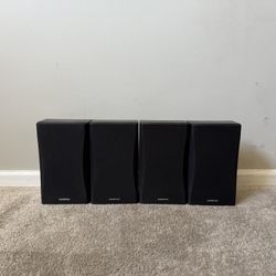Onkyo 4 Home Theater Surround Speakers 