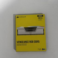 Corsair Vengeance RGB DDR5 32GB (White)