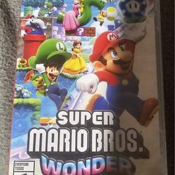 Mario Bros Wonder Brand New Sealed